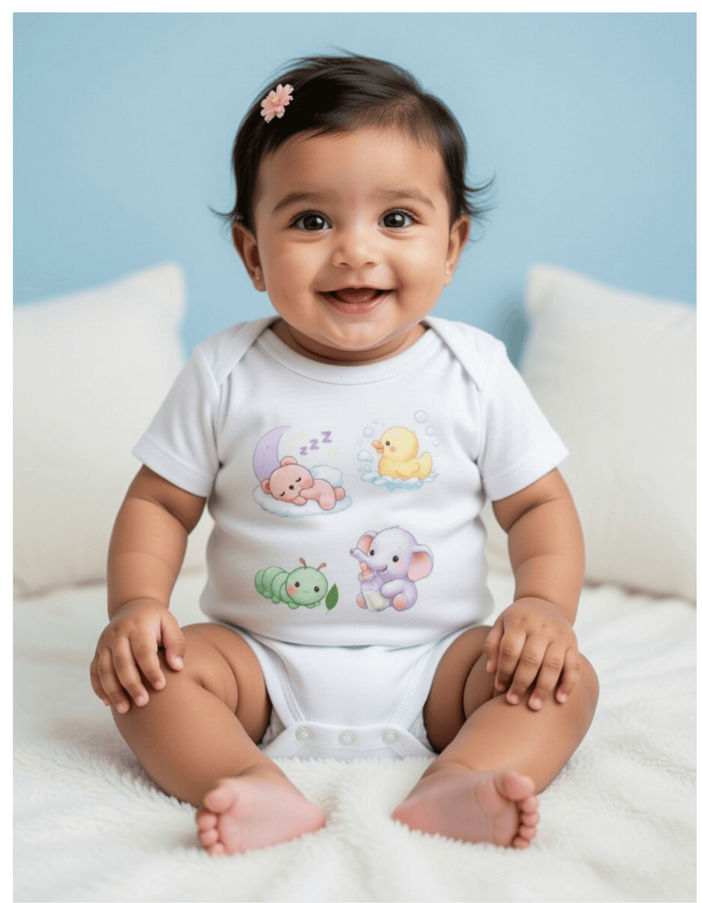 Daily Baby Routine Romper