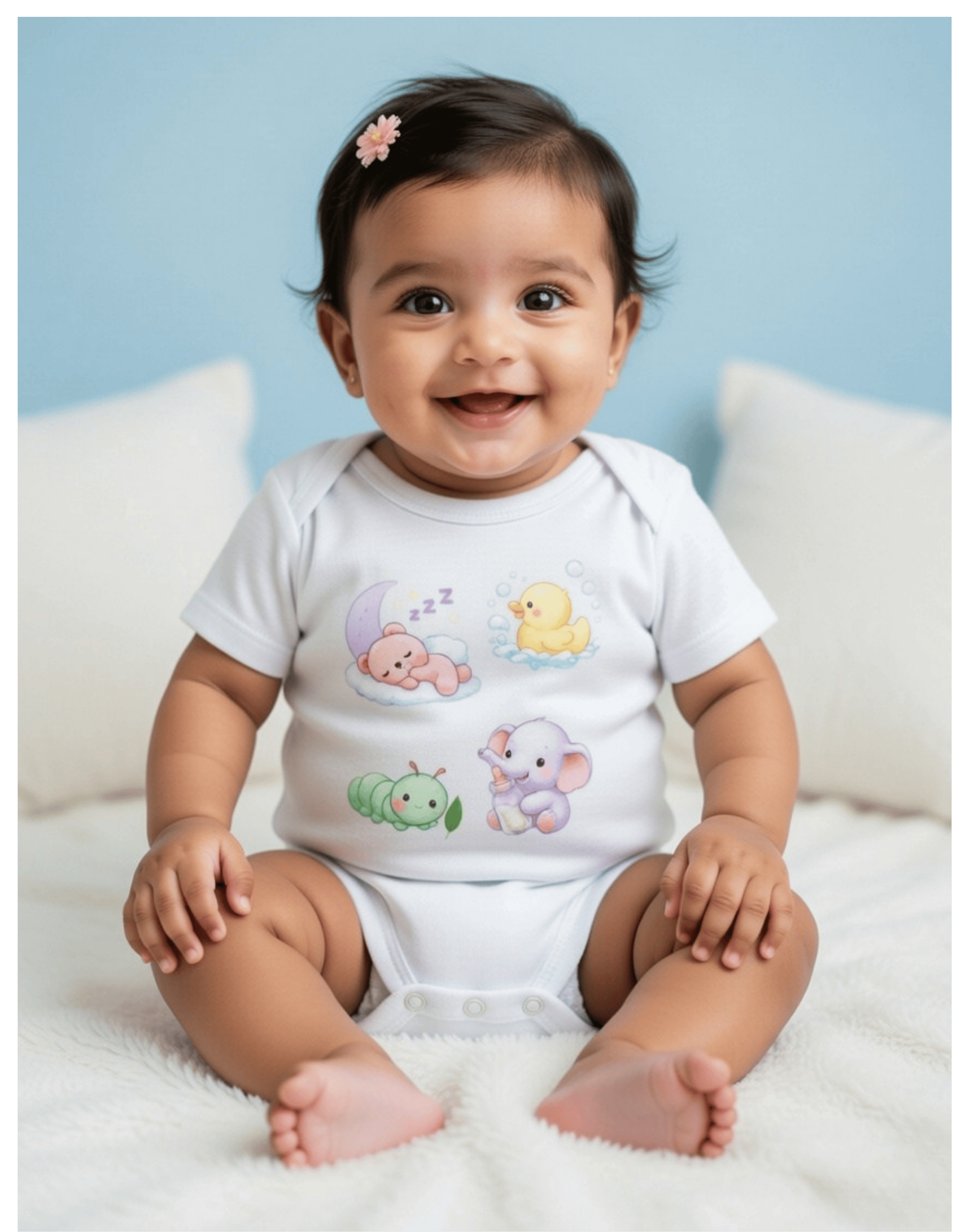 Daily Baby Routine Romper