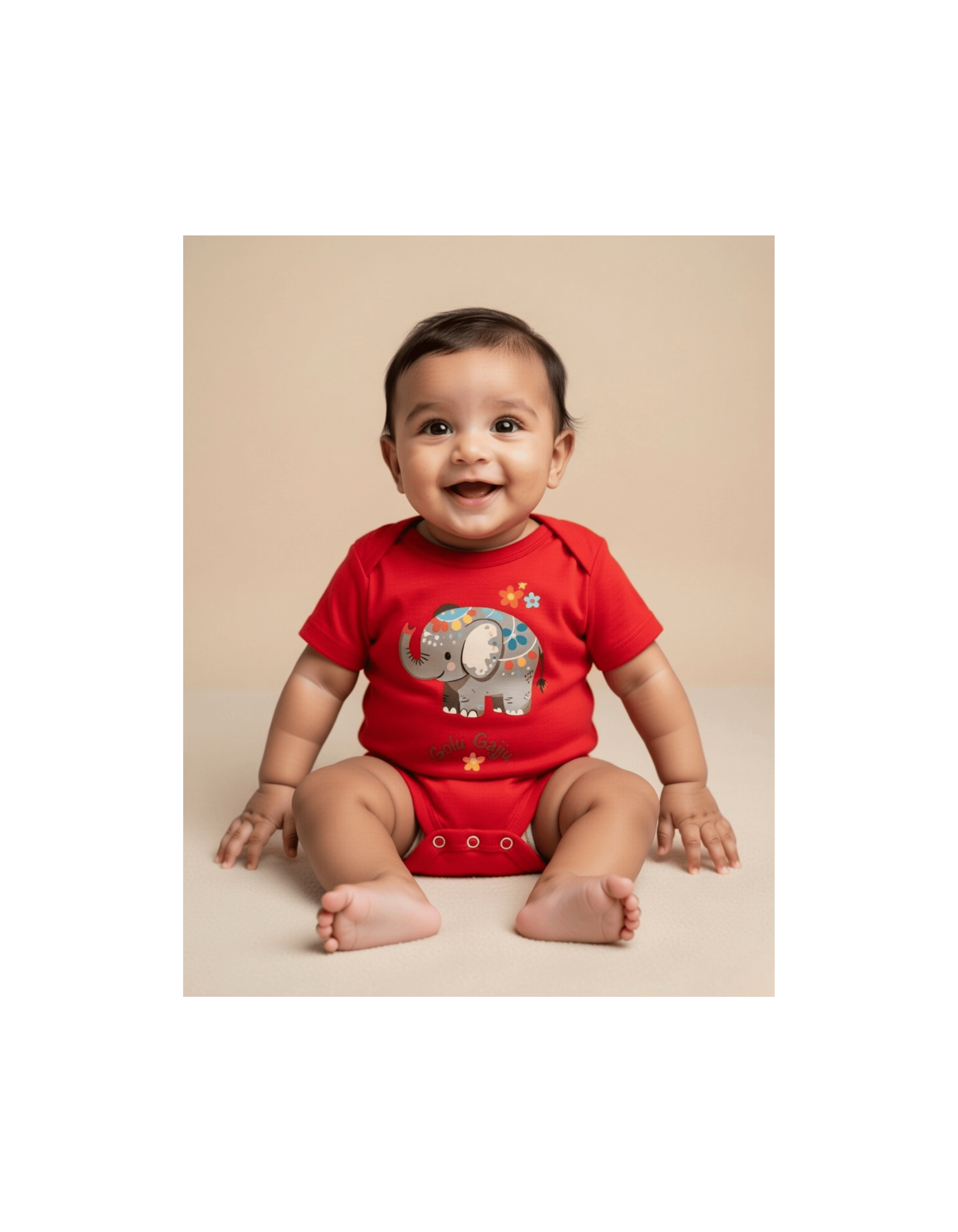 Golu Gajju Elephant Romper