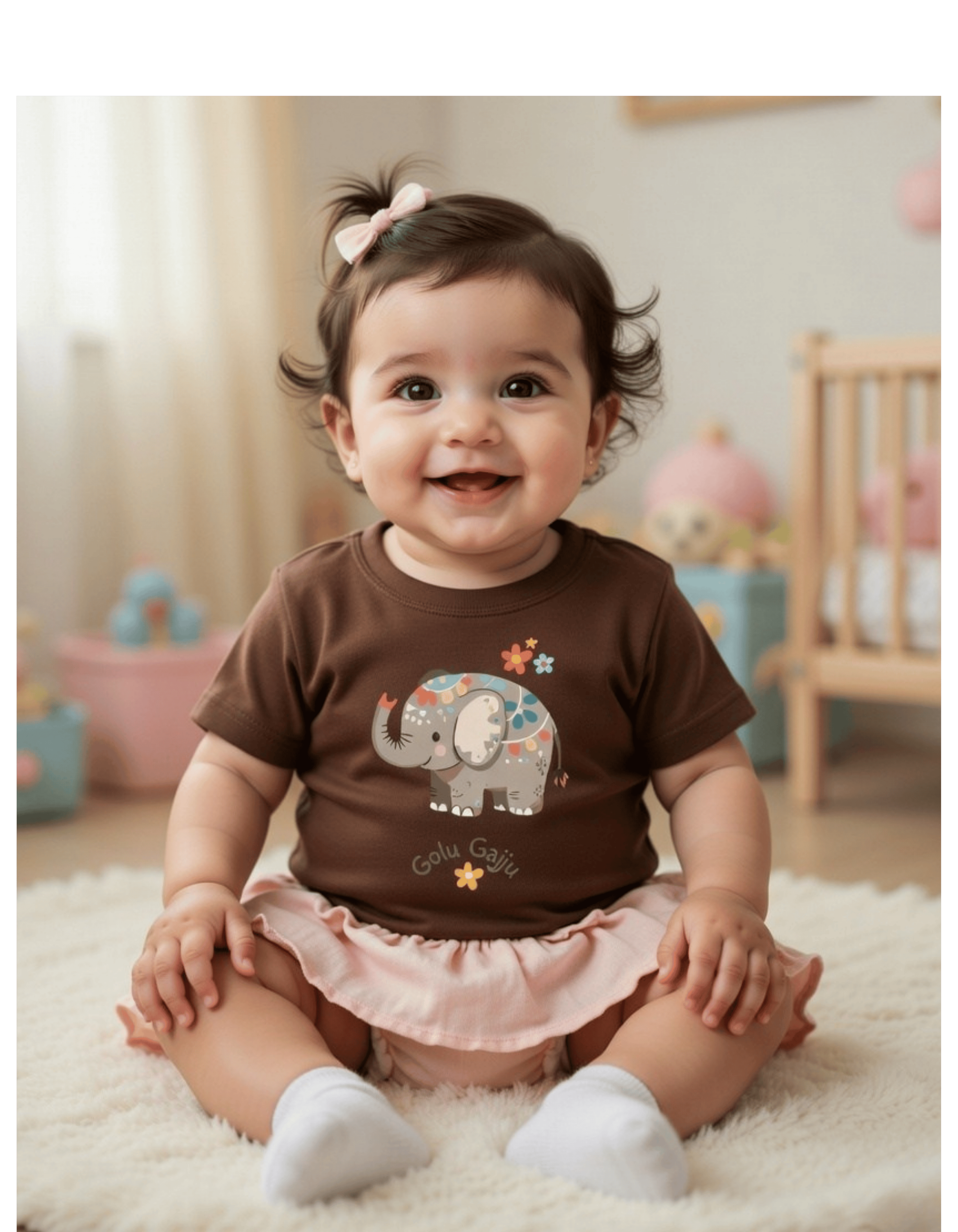 Golu Gajju  Elephant Tee