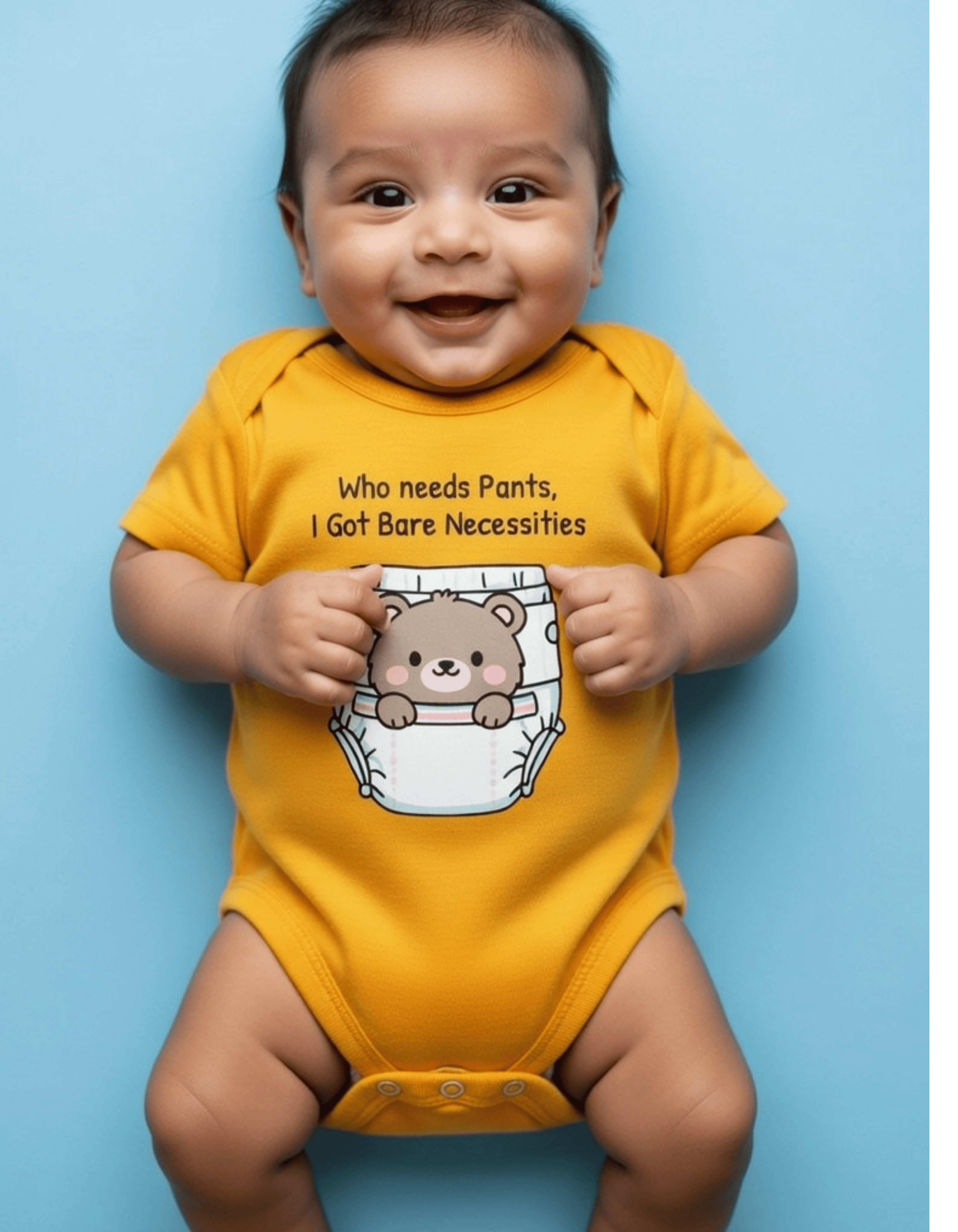 Bare Necessities Bear Romper 🐻🍯