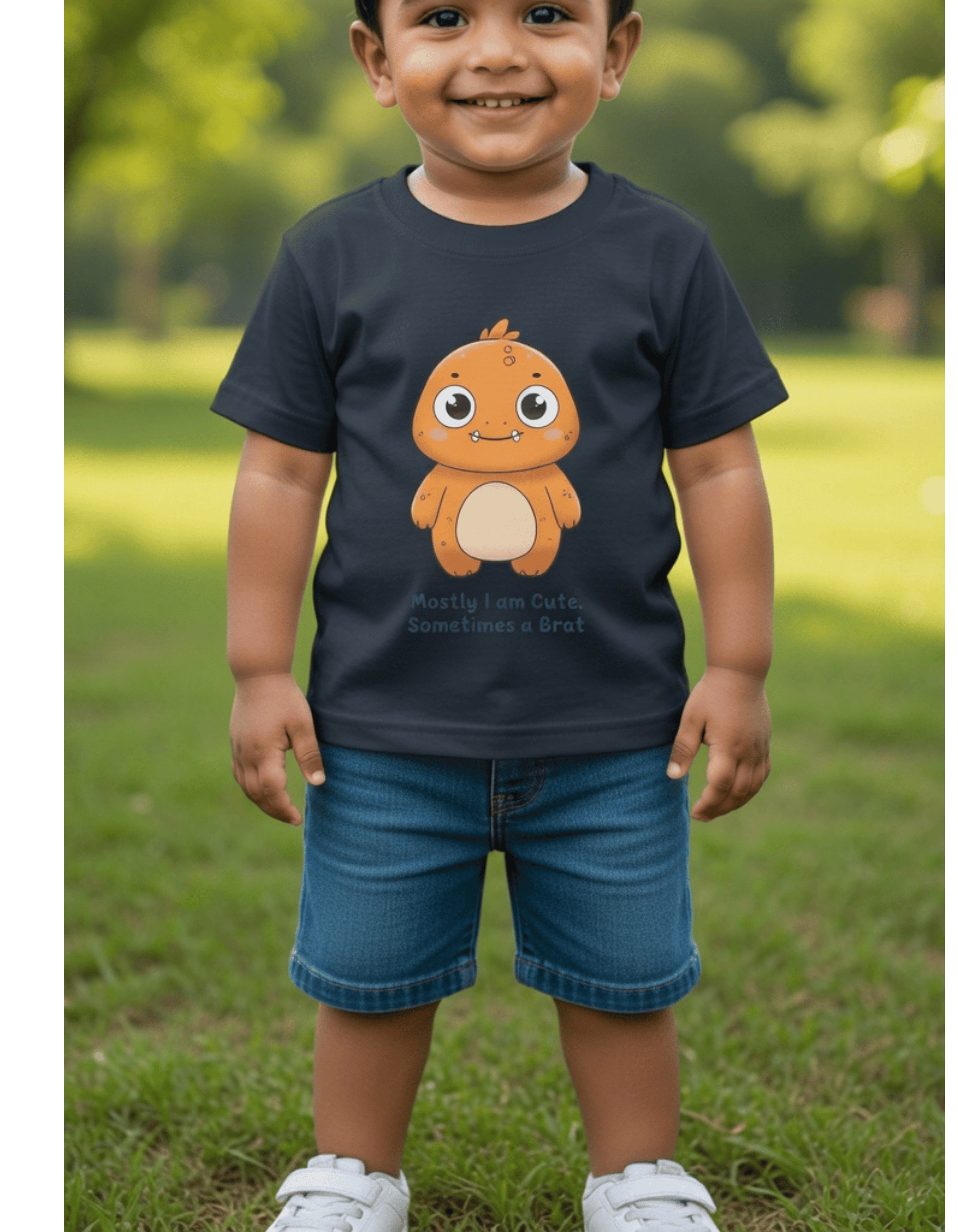 Cute Brat Dinosaur Tee